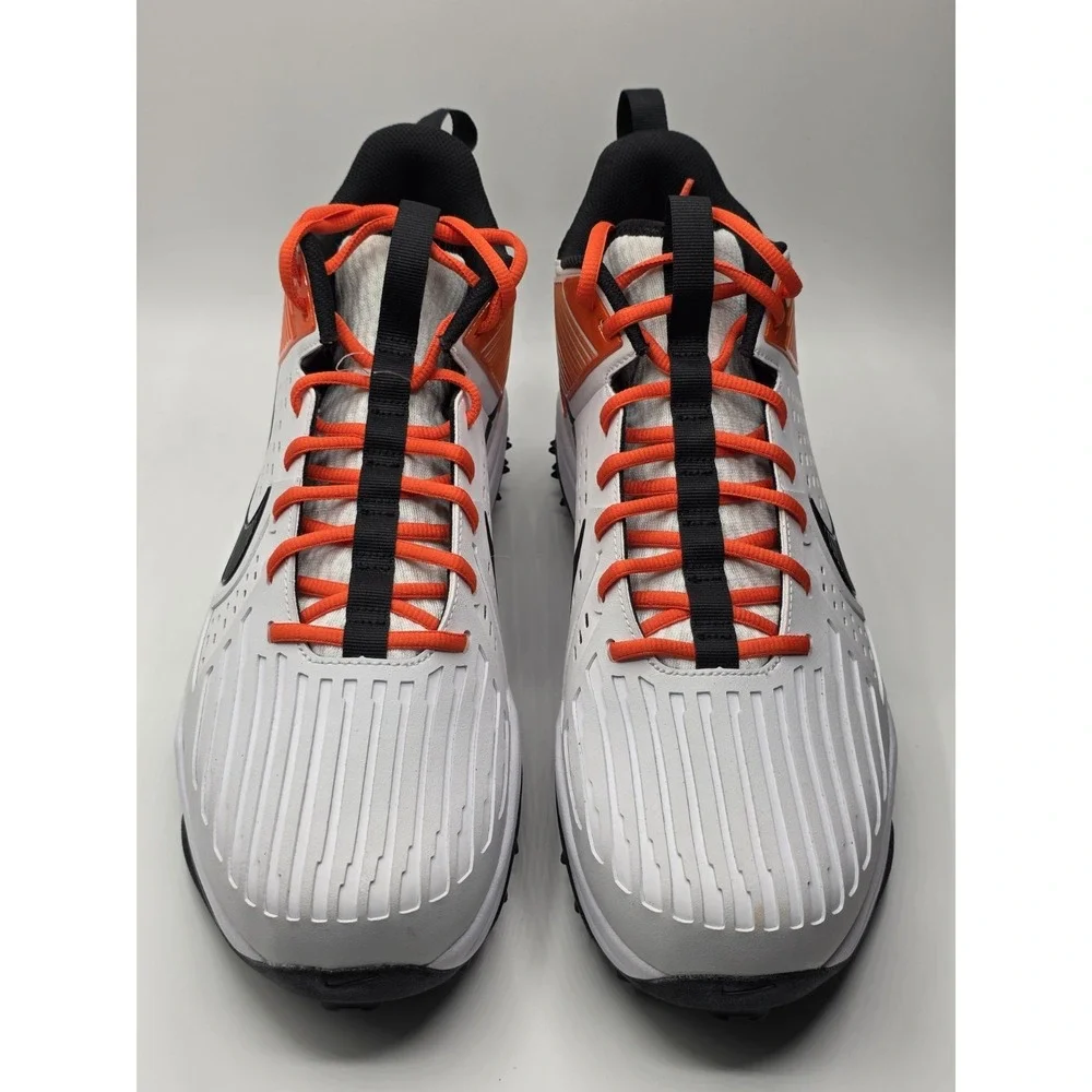 Nike Men 15 Force Savage Pro 3 Shark PE White/Crimson Football Cleats FJ8163-106